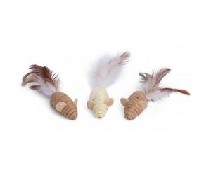 Petface Catkins Mini Mice Tails - 3 Pack