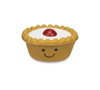Petface Cherry Bakewell Latex Dog Toy with Built-In Squeaker (Pack of 1)