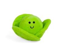 Petface Christmas Brussel Sprout, Plush Dog Toy with Built-In Squeaker (Pack of 1)
