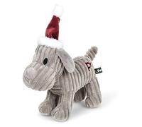 Petface Christmas Freddi Plush Dog Toy with Built-In Squeaker (Pack of 1)