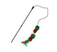 Petface Christmas Tinsel Bobble Cat Teaser Toy - One Size