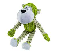 Petface Chubby Chimp Plush Dog Toy,Green