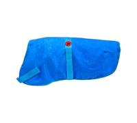 Petface Cooling Summer Dog Coat, 60 cm, Blue | Water Activated, Reusable, Helps Prevent Overheating for Medium to Large Dogs