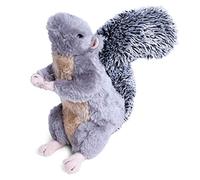 Petface Plush Dog Toy Cyril The Squirrel – Built-in Squeaker – Pack of 1