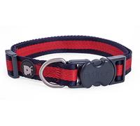 Petface Dog Collar – Scarlet Stripe Pattern – Medium
