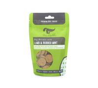 Petface Dog Deli Wheat Free Dog Treats with Lamb & Rubbed Mint, Hand baked in the UK, 100 g (Pack of 5)