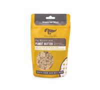 Petface Dog Deli Wheat Free Dog Treats with Peanut Butter, Hand baked in the UK, 100 g (Pack of 5)