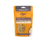 Petface Dog Deli Wheat Free Dog Treats with Roast Chicken & Sweet Potato, Hand baked in the UK, 100 g (Pack of 5)