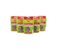 Petface Dog Deli Fruity Biscuits Dog Treats with Apple & Strawberry, Wheat Free, Hand baked in the UK, 120 g (Pack of 5)