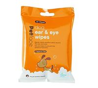 Petface Dog Ear and Eye Wipes, 20-Piece