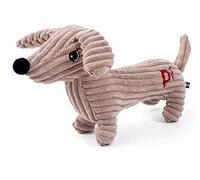 Petface Dougie Deli Cord, Plush Puppy Dog Toy