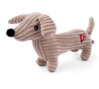 Petface Dougie Deli Cord, Plush Puppy Dog Toy