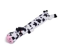 Petface Farmyard Buddies Lazy Moo Plush Dog Toy