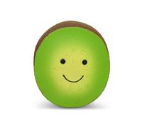Petface Foodie Faces Latex Kiwi Dog Toy with Built-In-Squeaker, Large (Pack of 1)
