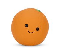 Petface Foodie Faces Latex Orange Dog Toy Small