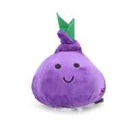 Petface Foodie Faces Reggie Red Onion Plush Dog Toy with Built-In Squeaker (Pack of 1)