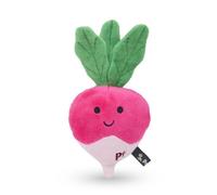 Petface Foodie Faces Reuben Radish Plush Dog Toy - Single