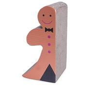 Petface Gingerbread Man Cardboard Scratcher Pack of 1, Brown