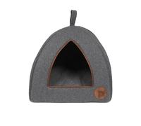 Petface Graphite Grey Felt Igloo Cat Bed