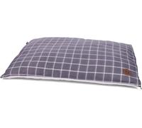 Petface Grey Check Dog Pillow Mattress, 80 x 60 cm (Pack of 1)
