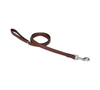 Petface Herringbone Leather Dog Lead, Medium