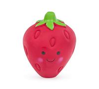 Petface Large Strawberry Soft Chew Latex Dog Toy (Pack of 1) | Interactive Fun, Built-In Squeaker, Soft Latex Material, Durable, Engaging Play