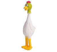 Petface Latex Chicken Dog Toy - Large, Squeaks, Durable & Fun for Training (24016DS1)