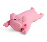 Petface Latex Lounging Pig Dog Toy - One size