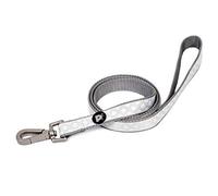 Petface Light Grey Tonal Dots Print Dog Lead, Medium