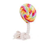 Lilly Lollipop Plush And Rope Dog Toy - One Size