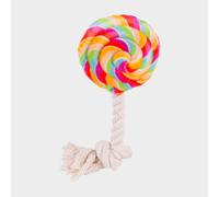 Lilly Lollipop Plush And Rope Dog Toy - One Size