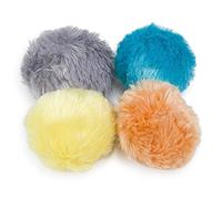 Petface Little Pet 4 Catnip Pom Poms for Cats and Kittens (Pack of 1)