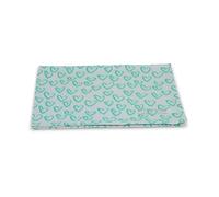 Petface (Little Petface) Heart Fleece Blanket for Puppies, Small Dogs & Kittens, Machine Washable Comforter, Grey, 100 x 70 cm (Pack of 1)
