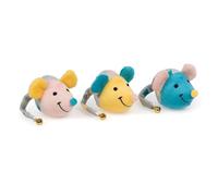 Petface (Little Petface) Mouse Face Kitten Cat Toy with Bell (One Supplied)
