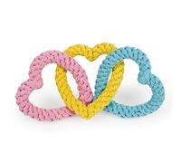 Petface (Little Petface) Rope Hearts Puppy Dog Toy