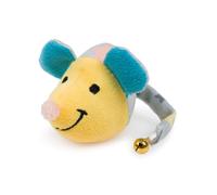 Petface (Little Petface) Mouse Face Kitten Cat Toy with Bell (One Supplied)