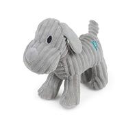 Petface (Little Petface) Freddi Cord, Plush Puppy Dog Toy | Soft & Fluffy Toy with Built-In Squeaker, Portable Size, Durable Design