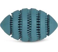 Petface (Little Petface) Rubber Rugby Treat Ball Dog Toy (Pack of 1)