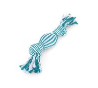 Petface (Little Petface) Squeaky Rope Cracker Dog Toy with Built-In Squeaker, Teething Toy for Puppies and Small Dogs (Pack of 1)