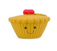 Petface Misha Mince Pie Latex Christmas Dog Toy with Built-In Squeaker