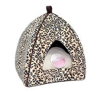 Petface Mollies Luxury Leopard Print Cat Igloo - Single