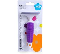 Petface Moult Control Groomer for Dogs & Cats, Medium (Pack of 1) | Rubber Handle, Tangle-Free Grooming, Promotes Healthy & Shiny Fur