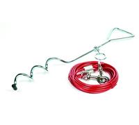 Petface (Outdoor Paws by Petface) Dog Tie Out Cable and Stake Set