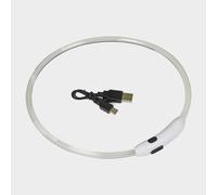 Petface Outdoor Paws USB Rechargeable LED Ring Dog Collar One Size
