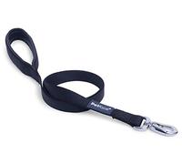 Petface Padded Nylon Dog Lead, Black, Medium