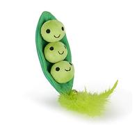 Petface Peas In a Pod Interactive Plush Cat Toy Filled with Catnip