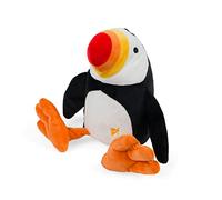 Petface Planet Pana The Puffin Plush Dog Toy | Made from Recycled Plastic Bottles, Built-in Squeaker, Durable, Cute Puffin Design, Supervised Play Recommended