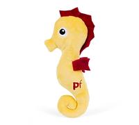 Petface Plush Dog Toy – Planet Sid Seahorse – Eco Friendly – Yellow One Size