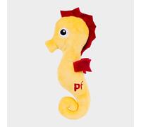 Petface Planet Sid Seahorse Plush Dog Toy - Yellow, Yellow