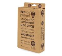 Petface Planet Compostable Poop Bags with Handles - 120 Bags